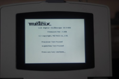 Metrix 5100 oscilloscopio - metrix,