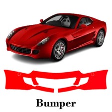 Pellicola protezione vernice PPF pretagliata paraurti anteriore per Ferrari 599 2007-2011