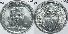 Vatican 1942 2 Lire 299019