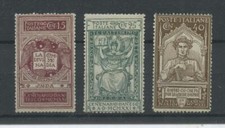 REGNO 1921 DANTE 3V. ** LUSSO