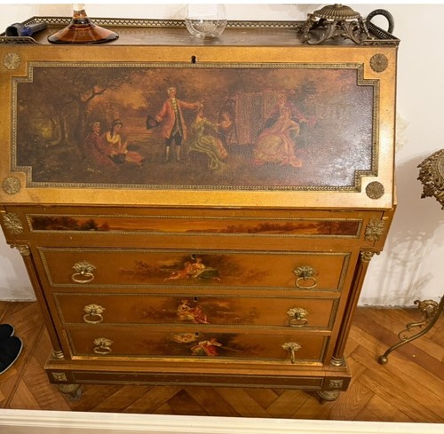 Scrittoio secretaire ribalta - scrittoio,