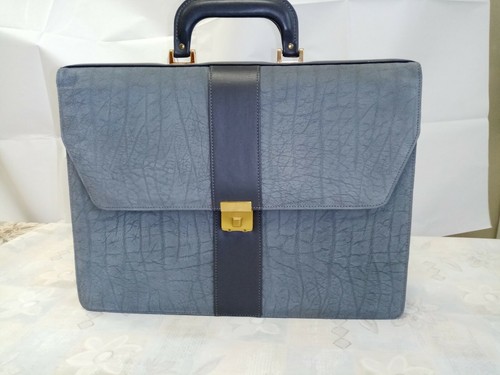 Borsa pelle colore grigio - in,