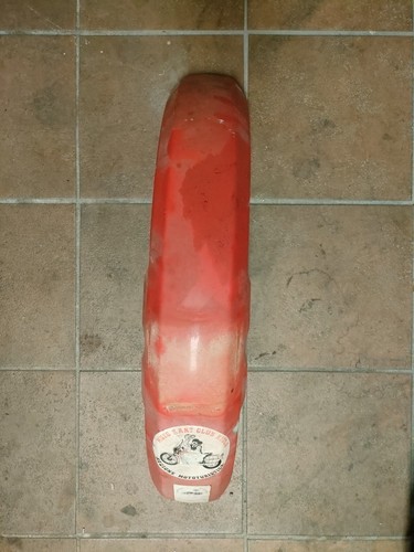Parafango anteriore rosso - anteriore,
