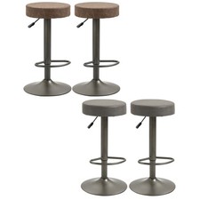 HOMCOM Set 2 Sgabelli da Bar