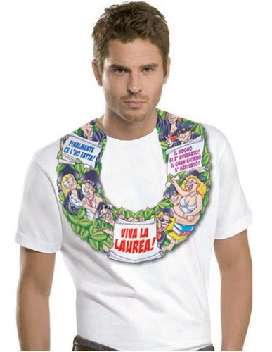 Shirt laurea corona alloro - t-shirt,