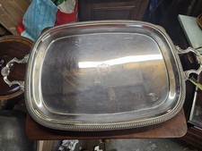 Vassoio piatto argento Harrods