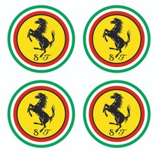 Adesivo Ferrari 4X6cm Sticker