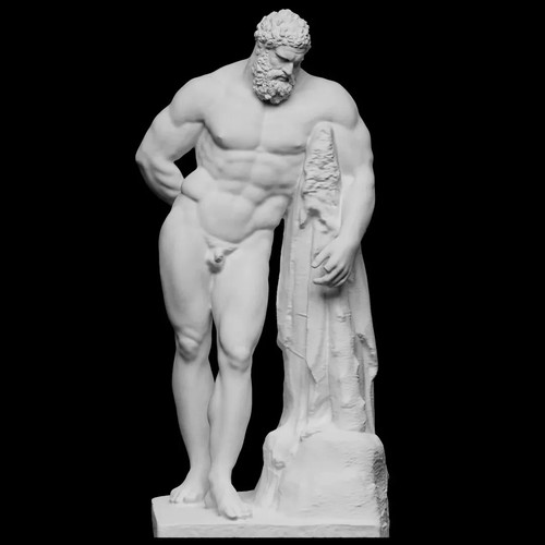 Statua scultura ercole - scultura, farnese