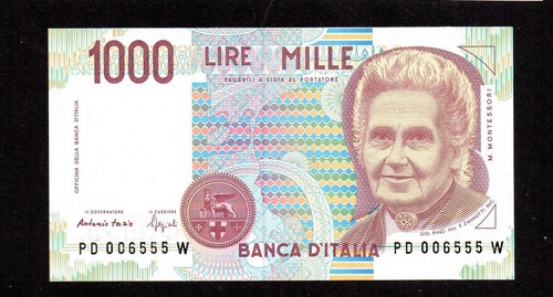 Mille 1000 lire montessori - 1000,