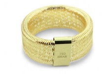 anello elastico in oro giallo