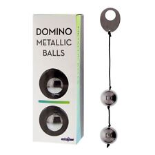 Palline vaginali metalliche in metallo argento kegel balls sfere della gheisha!