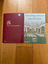2 FOLDER: SENATO DELLA REPUBBLICA E OFFICINA PROFUMO SANTA MARIA NOVELLA 