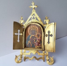 Icona Da Viaggio Altare In