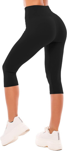 Leggins capri vita alta - leggins,