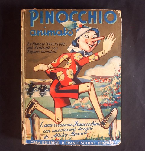 Pinocchio animato franceschini - pinocchio,