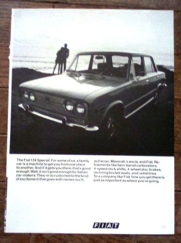 Fiat 124 1970 speciale sulla - fiat,