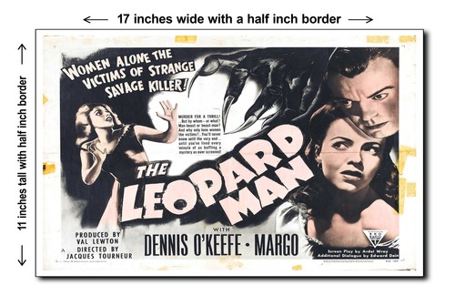 Poster uomo leopardo 1943 3 - leopardo,