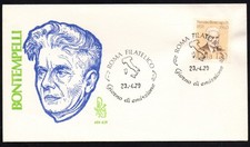 FDC VENETIA 1979 PERSONAGGI ILLUSTRI M.BONTEMPELLI