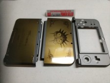 NUOVO 3DS XL GOLD ZELDA Majoras maschera superiore e coperchio batteria guscio SET 3 PEZZI