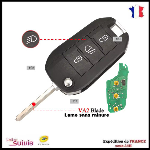 Clé vierge hitag - clé,