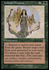 MTG HOLISTIC WISDOM EXC - SAGGEZZA OLISTICA - OD - MAGIC