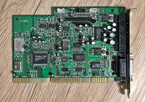 Scheda audio creative vibra - scheda,