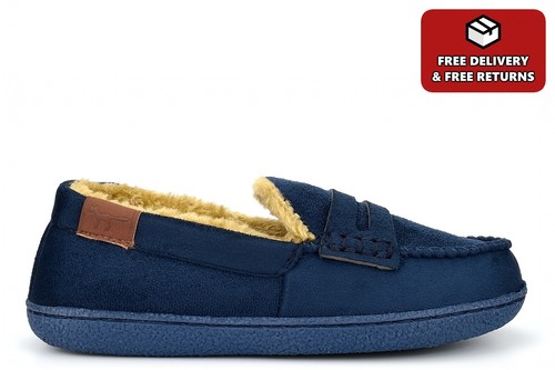 Pantofole mocassino ragazzo