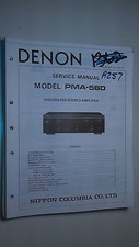 Denon pma 560 - pma-560, manuale