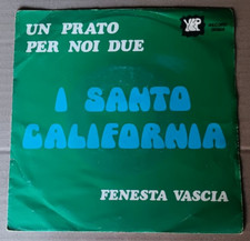 Vinile 45 giri SANTO CALIFORNIA - Un prato per noi due 1974 Vg--/Vg