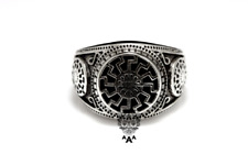 Anello Ruota Sole Nero Anello