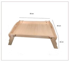 tavolino legno colazione