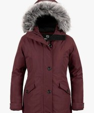 Cappotto Donna Caldo Lungo Invernale con Cappuccio in Pellicia Antivento Giacca