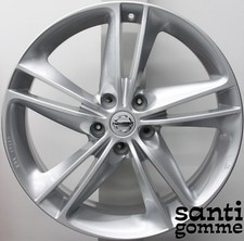 4 CERCHI IN LEGA 7 X 19 " ET 40 NISSAN QASHQAI ORIGINAL USATI KE409-4C400 SILVER