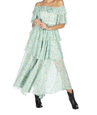 Relish vestito/abito balze Lungo donna/women Fantasia:fiori tg.S