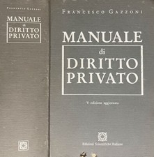 Manuale di diritto privato. 