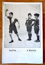 RARA CARTOLINA FASCISTA 552 LEGIONE BALILLA 2 CENTURIA S.M. ZAPPATORI PNF ONB