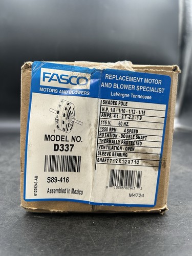 Fasco d337 motore - d337,