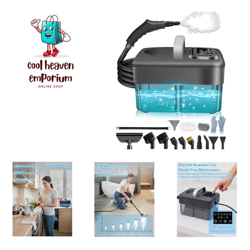 Vaporiera portatile versatile