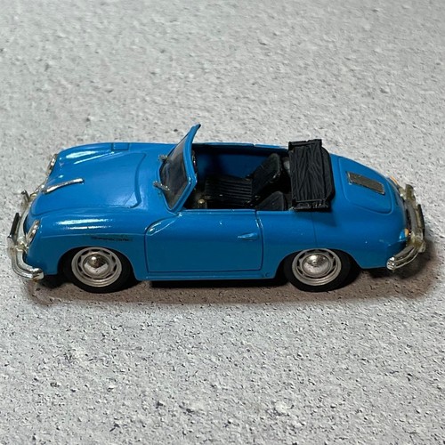 Brum porsche 356 roadster blu - porsche,