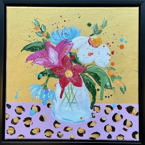 Quadro floreale originale con