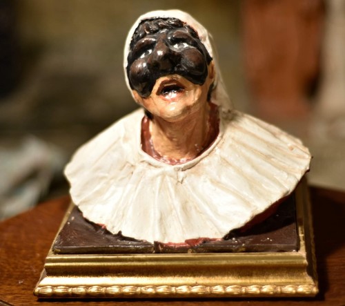 Pulcinella 20x20cm opera - 20x20cm,opera, in