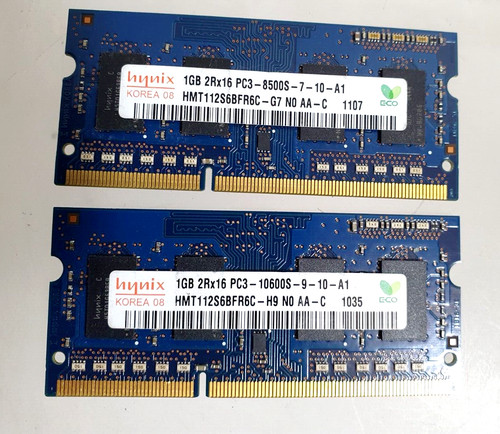 02gb 2x1gb pc3 8500s - 2x1gb, pc3-8500s