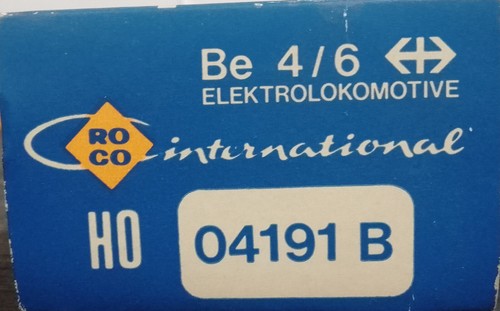 Roco 04191 locomotore - 04191, b