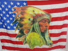 INDIAN FLAG WITH USA US FLAG