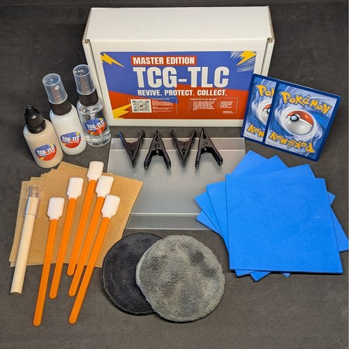 Pokemon card grading prep kit - card,