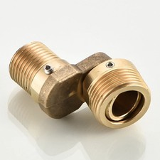 Rubinetto doccia in rame regolabile con lunghezza gamba flessibile da 110 a 190