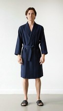 Vestaglia Elegante Uomo Blu