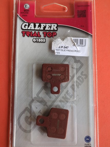 Pastiglie galfer rosse trial - pastiglie,