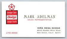 Vintage Business Card Mark