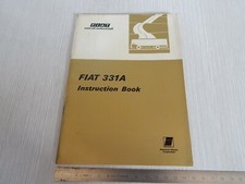 MANUALE USO MANUTENZIONE ORIGINALE FIAT IVECO BUS 331A 331 A 1981 IN INGLESE